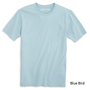 Organic Ringspun Solid Tees - Blue Bird