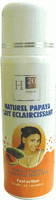 H20 Natural Papaya Lightening Body Milk Lotion 16.9 oz / 500 ml