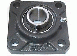 Composite Housing Standard Duty Contact Four-Bolt Flange 1.4375 in Bore Set Screw Locking Cleanline 1002-07611 Flange Block Ball Bearing 