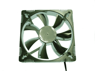 Evercool AL12025B 120mm x 25mm Aluminum Fan, 3Pin