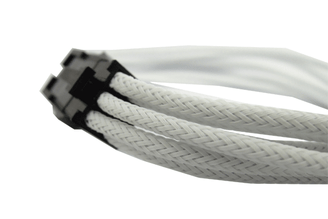 Gelid 6 Pin (PCI-E) UV Reactive Single Sleeved Cable (CA-6P-02) White
