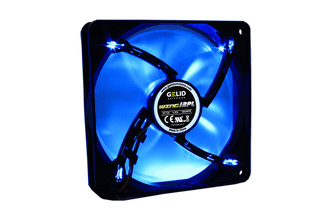 Gelid Wing 12 PL (BLUE) Gamer 120x25mm PWM LED Fan
