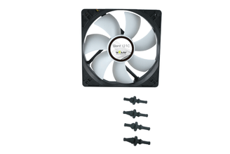 Gelid Silent 12TC 120x25mm Case Fan w/ Thermal Control