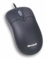 Microsoft Basic Optical Mouse BLACK 3-Button USB Q66-00029