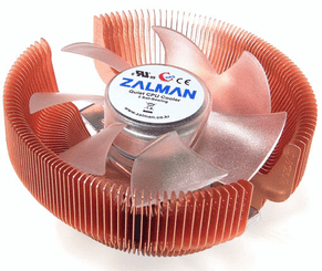 Zalman CNPS7500-Cu LED Copper CPU Fan For Socket 478/775/754/ 939/940/AM2