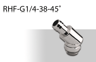 Enzotech RHF-G1/4-38-45° Rotary Joint