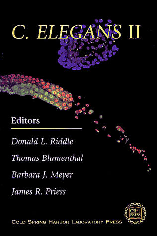 C. elegans II ((Cold Spring Harbor Monograph Series 33)) by Donald Riddle, 9780879695323