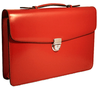 Slim Leather Briefcases 
