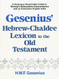Gesenius' Hebrew And Chaldee Lexicon To The Old Testament Scriptures