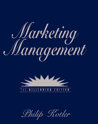 Marketing Management    by Philip Kotler