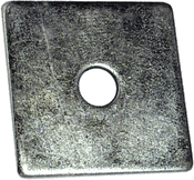 Qty-100 Beveled Square Washers Hot Dipped Galvanized 7//8