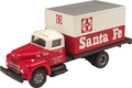 Classic Metal Works #30166 Santa Fe R-190 Delivery Box Truck (HO)