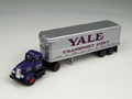 Classic Metal Works #31136 Yale Transport White Tractor/Trailer (HO)