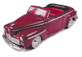 Classic Metal Works #30102A Vintage Ford '48 Convertible - Burgundy (HO)