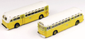 Classic Metal Works #52302 GMC Transit Bus - Shore Line (2-pk) (N)