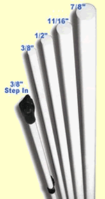 Sunguard Fiberglass Sucker Fence Posts