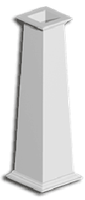 Tapered Plain Column Wrap