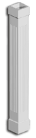 Non-Tapered Fluted Column Wrap