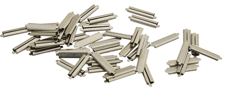 26083 HO Scale Micro Engineering Nickel-Silver Rail Joiners (50 Per Pack)