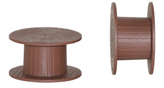 5438H Herpa Wooden Cable Spools (6)