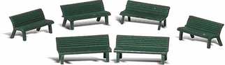 A2758 Woodland Scenics Co O Scenic Accents(R) Figures Park Benches