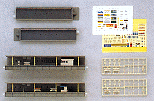 20-815 N Scale KATO One Track Platform Complete Set