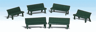 A1879 Woodland Scenics Co HO Scenic Accents(R) Park Benches