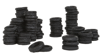 210B HO Scale Bar Mills Scale Model Works Tire Stacks