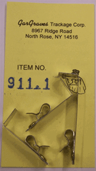911-1 Gargraves O Tinplated, Connectors 2, 911 & 1,#912-1