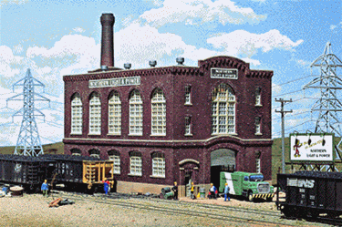 3025 Walthers Northern Light & Power Substation HO Scale 