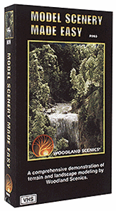 R993 Woodland Scenics Co Video Model Scenery Made Easy (DVD)