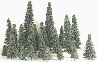 295-T7 Grand Central Gems Extra-Large pine Trees (3)