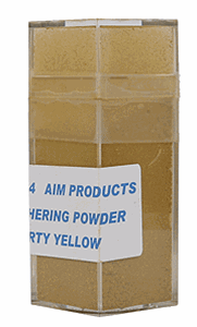 110-3104 AIM Products Colored Weathered Powders Dirty Yellow