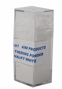 110-3101 AIM Products Colored Weathered Powders White