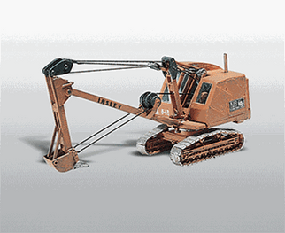 D237 Woodland Scenics Co HO American Construction Equipment (Unpainted Metal Kit)