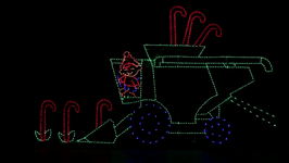 Candy Cane Combine - animated