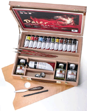 Daler Rowney Georgian Oil Wooden Box