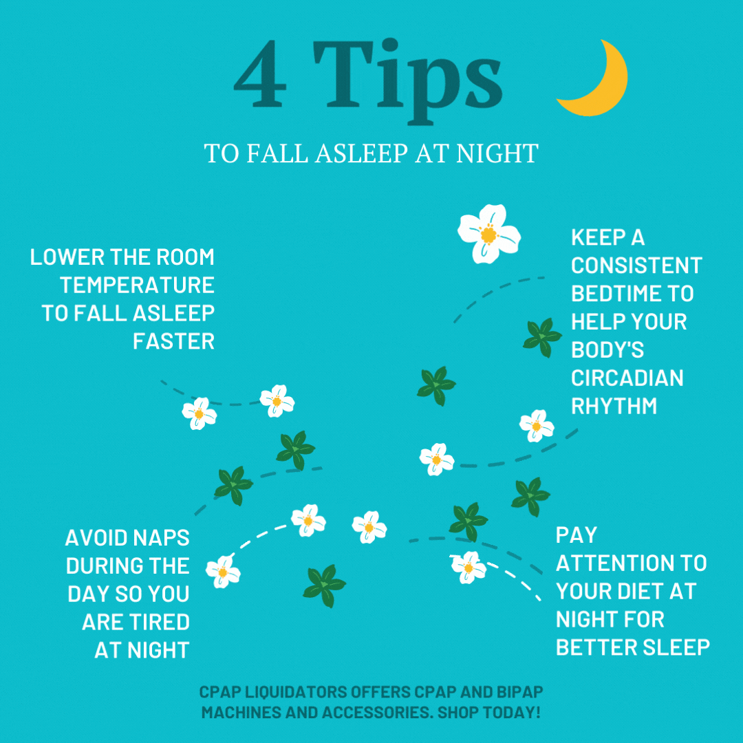 4 Tips to Fall Asleep At Night CPAP Liquidators