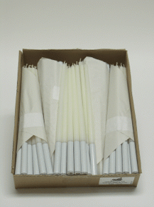 12 x 1/2 Tapered Processional,Vigil Candles, Hand Hold Pack of 100