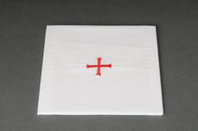 Pall Altar linen  Red Cross 6" x 6"