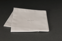 Corporal 20" x 20" White Cross Altar linen