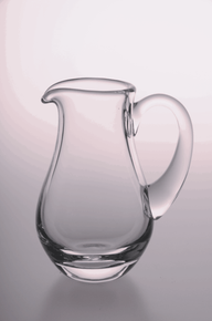 Plain Glass Lavabo Jug 