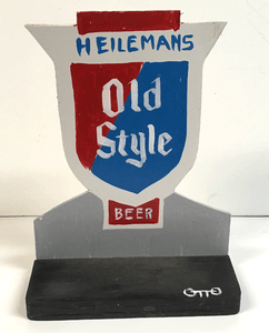 OLD STYLE BEER SIGN by Otto Schneider
