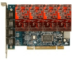 Digium Wildcard TDM04B PCI Analog 4 FXO Card