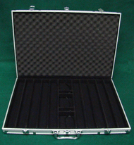 ALUMINUM 1000 CHIP POKER CASE