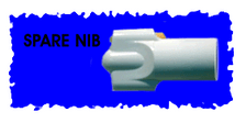 Each Autowriter has a built in extra nib in the cap