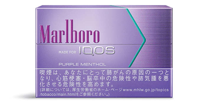 IQOS ILUMA Terea] Black Purple Menthol/Marlboro Heat Stick/1