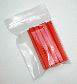 Pack of orange replacement rods