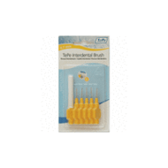 3 PACK OF Tepe Interdental Brush Yellow Fine 0.7mm 8 Pack