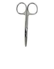 3 PACK OF Manicare Baby Safety Scissor Curved